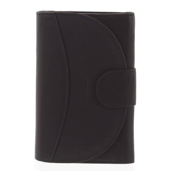 Dámska kožená peňaženka čierna - Delami Nordana
