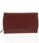 Dámska kožená peňaženka červená - Delami Nuria