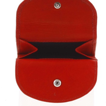 Malá kožená peňaženka červená - Diviley Akili M