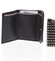 Malá kožená peňaženka čierna - Diviley Akili BA