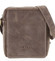 Pánska kožená crossbody taška taupe - WILD Yander
