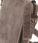 Pánska kožená crossbody taška taupe - WILD Yander