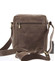 Pánska kožená crossbody taška taupe - WILD Yander