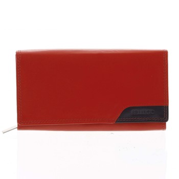 Dámska kožená peňaženka červená - Bellugio Abdona