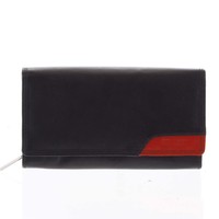 Dámska kožená peňaženka čierna - Bellugio Abdona