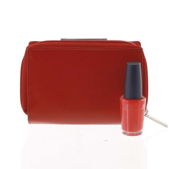 Dámska kožená peňaženka červená - Bellugio Eliela