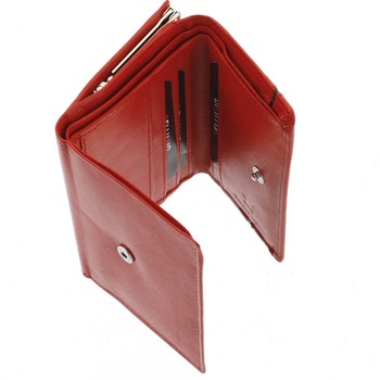 Dámska kožená peňaženka červená - Bellugio Tarea