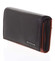 Dámska kožená peňaženka červeno čierna - Bellugio Averi