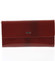 Luxusná dámska kožená peňaženka červená - Ellini Amity