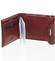 Luxusné kožené puzdro na kreditné karty červené - Ellini Cher