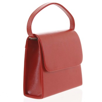 Luxusná dámska listová kabelka červená - Delami Viseria