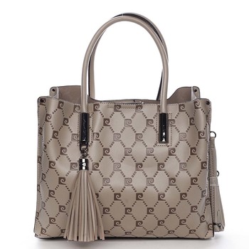 Dámska kabelka tmavobéžová - Pierre Cardin Benazir