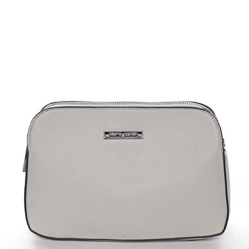 Dámska crossbody kabelka krémovosivá - Pierre Cardin Djamila