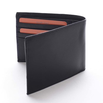 Pánska kožená peňaženka čierna - Pierre Cardin Ludmar Blue