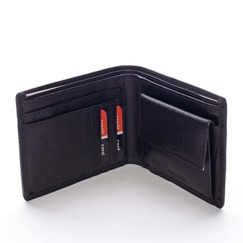 Pánska kožená peňaženka čierna - Pierre Cardin Lenz
