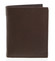 Pánska kožená hnedá peňaženka - Delami 8229