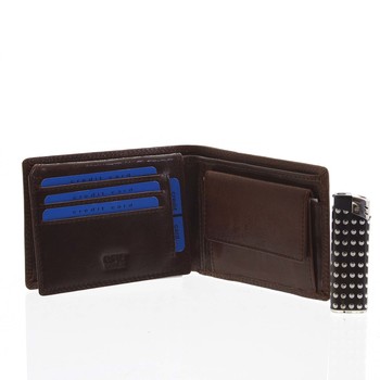 Pánska kožená peňaženka hnedá - Pierre Cardin Lohan