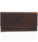 Dámska kožená peňaženka hnedá - Tomas Suave