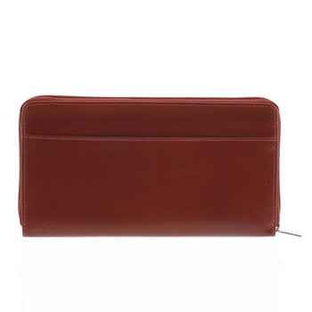 Dámska kožená peňaženka tmavočervená - Tomas Imvilophu
