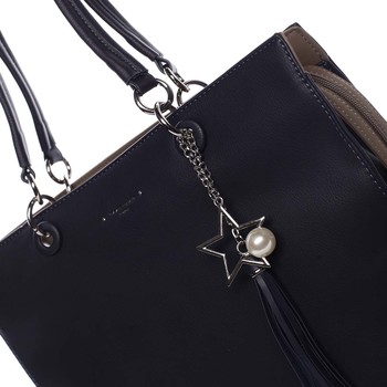 Dámska kabelka cez plece tmavomodrá - David Jones Annette