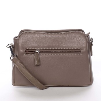 Dámska crossbody kabelka tmavá camel - David Jones Hame