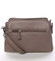 Dámska crossbody kabelka tmavá camel - David Jones Hame