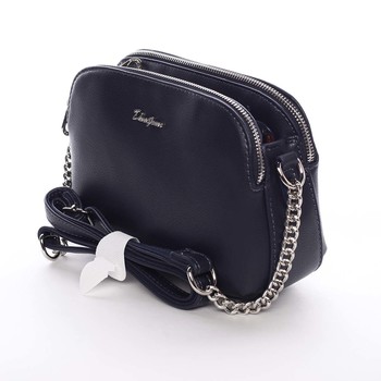 Dámska crossbody kabelka tmavo modrá - David Jones Beatriz