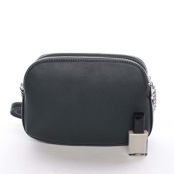 Dámska crossbody kabelka tmavozelená - David Jones Beatriz