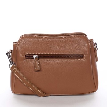 Dámska crossbody kabelka koňaková - David Jones Hame