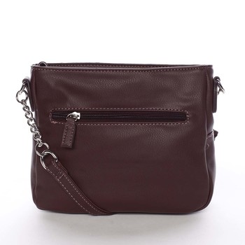 Dámska crossbody kabelka tmavá vínová - David Jones Imani