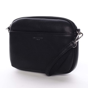 Malá dámska crossbody kabelka čierna - David Jones Berivan 