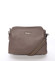 Dámska crossbody kabelka tmavá camel - David Jones Hame