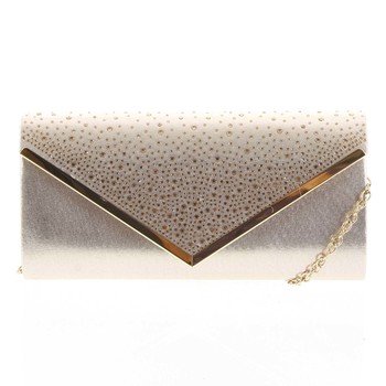 Dámska listová kabelka zlatá - Michelle Moon Hunter