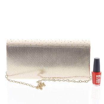 Dámska listová kabelka zlatá - Michelle Moon Hunter