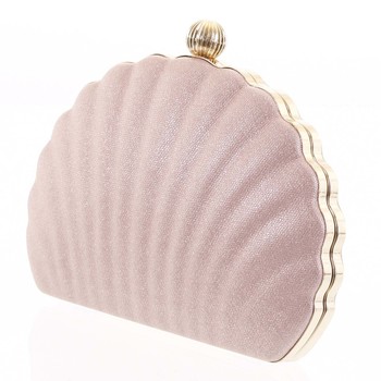 Dámska listová kabelka ružová - Michelle Moon Seashell