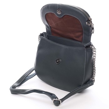 Dámska crossbody kabelka tmavozelená - David Jones Yakira