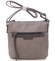 Dámska crossbody kabelka taupe - David Jones Rhona 