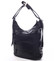 Dámska kabelka batoh čierna - Romina Ones