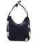 Dámska kabelka batoh čierna - Romina Ones