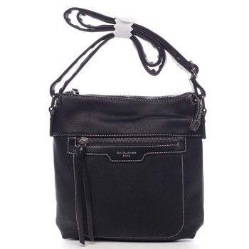 Dámska crossbody kabelka čierna - David Jones Rhona 