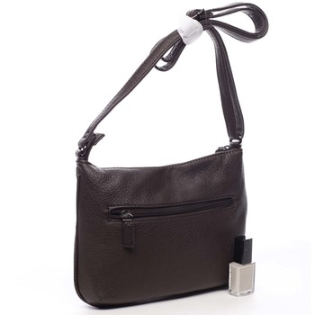 Dámska crossbody kabelka tmavohnedá - David Jones Lucinda