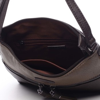 Dámska crossbody kabelka tmavohnedá - David Jones Lucinda