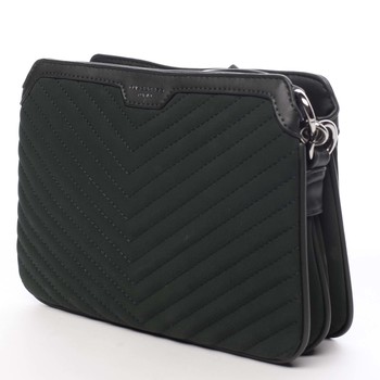 Dámska crossbody kabelka tmavozelená - David Jones Lorena