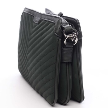 Dámska crossbody kabelka tmavozelená - David Jones Lorena