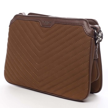 Dámska crossbody kabelka hnedá - David Jones Lorena