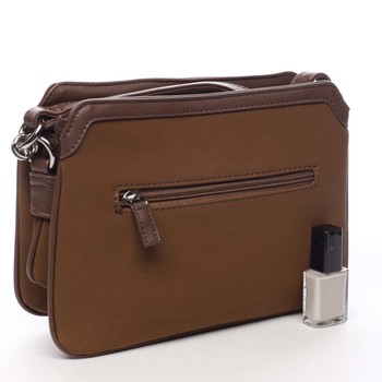 Dámska crossbody kabelka hnedá - David Jones Lorena