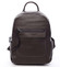 Dámsky batoh tmavo hnedý - David Jones Pink