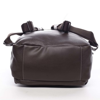 Dámsky batoh tmavo hnedý - David Jones Pink