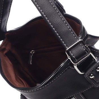 Dámska crossbody kabelka čierna - David Jones Rhona 