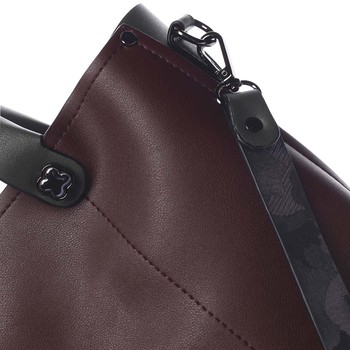 Dámska kabelka cez plece bordová - Pierre Cardin Ellie